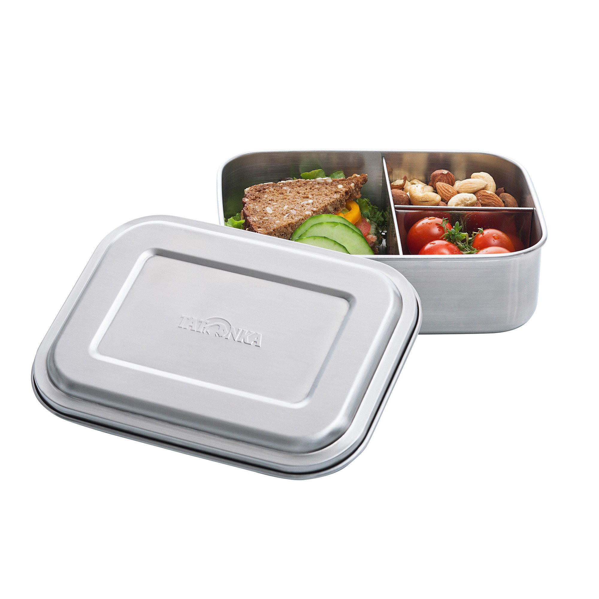 TATONKA® Lunchbox Lunch Box III 1000 Edelstahl-Brotdose, Edelstahl 18/10