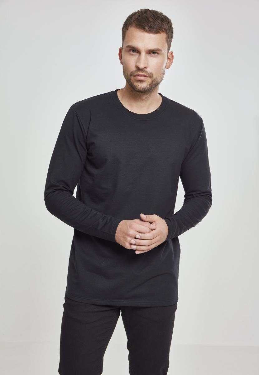 Langarmshirt Stretch Terry Longsleeve Langarmshirt Herren
