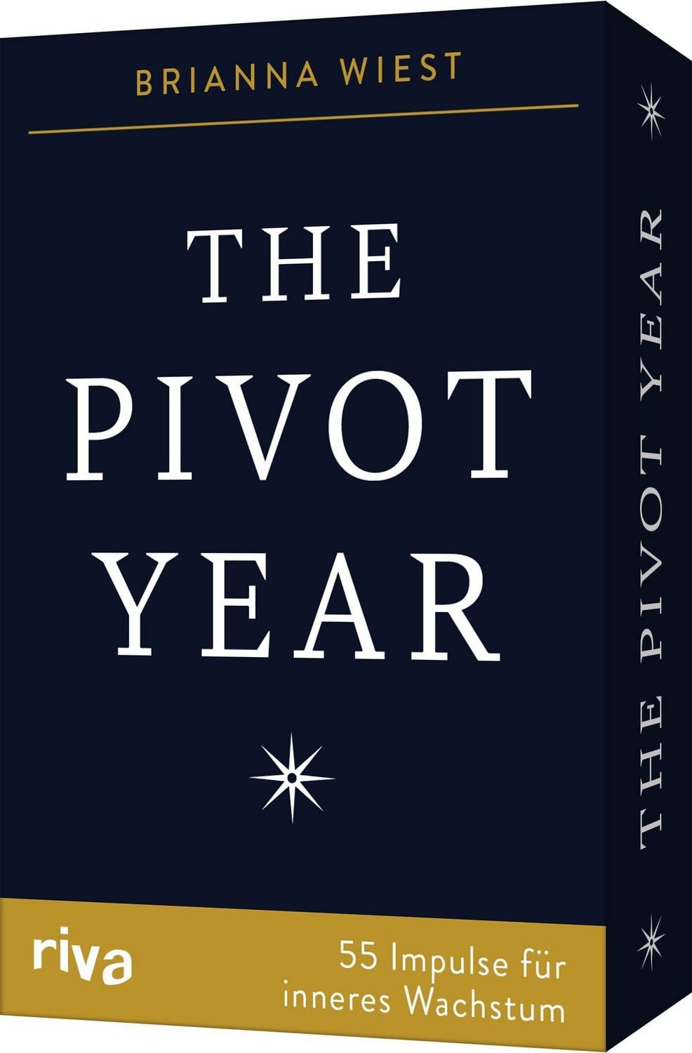The Pivot Year – 55 Impulse für inneres Wachstum Die Impulskarten zum / Brianna Wiest, Die Impulskarten zum Booktok-Phänomen. Von der Bestseller-Autorin der 101 Essays. Positives Mindset, Achtsamkeit und Selbstliebe, X