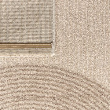 Teppich Wohnzimmer Esszimmer Abstraktes Muster Geometrisch, TT Home, Läufer, Höhe: 16 mm