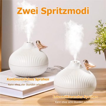 Bifurcation Duftlampe Niedlicher Luftbefeuchter in Zwiebelform, 300 ml (1 St)