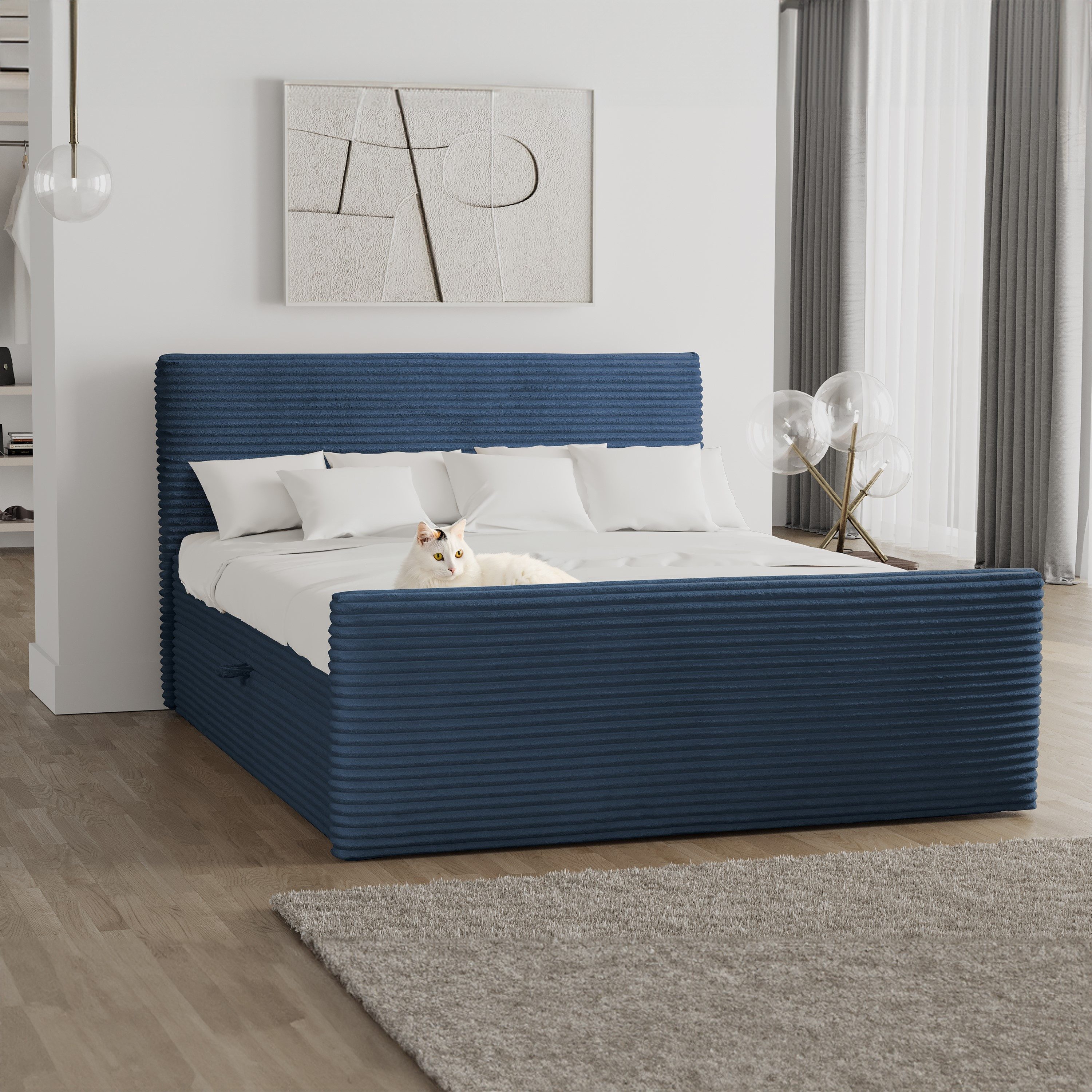 Kaiser Möbel Boxspringbett Boxspringbett mit bettkasten und topper TRENTO s günstig online kaufen