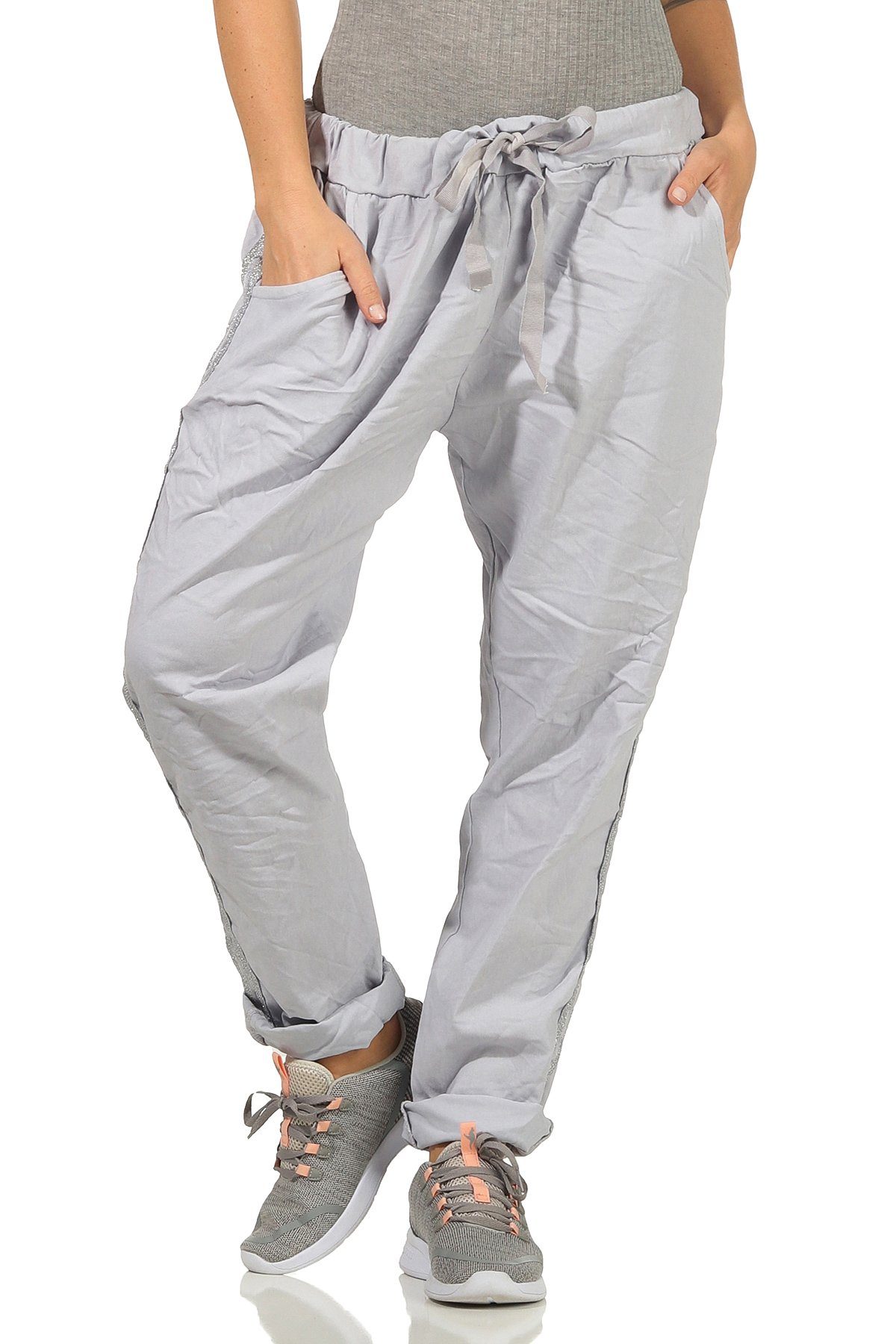 Mississhop Jogginghose Damen Hose Baumwollhose mit günstig online kaufen