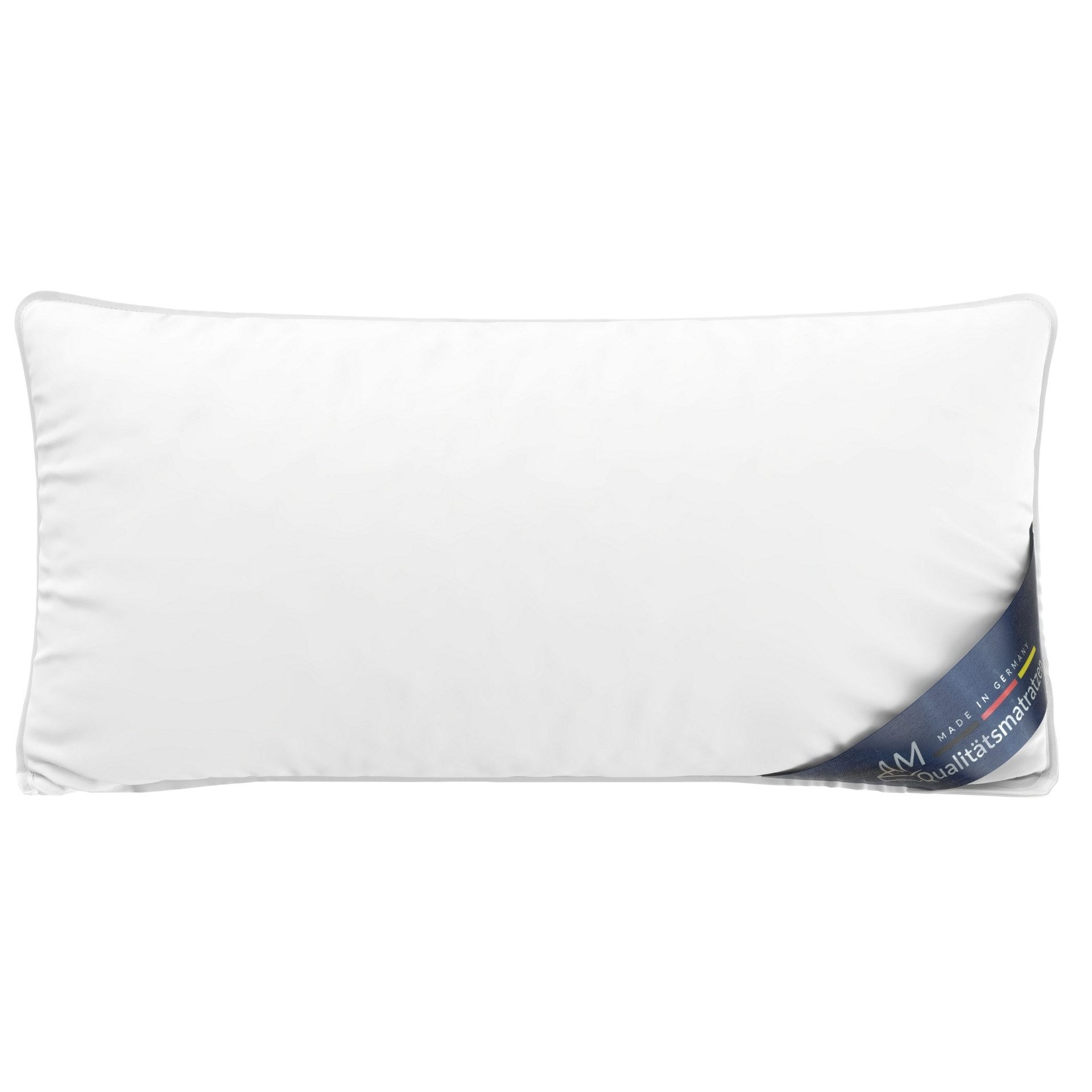 DormiGood Microfaserkissen Premium Kopfkissen Mikrofaser, Всеrgiker geeignet, Made in Germany, Seitenschläfer, Rückenschläfer, 40x80 cm