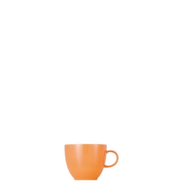 Thomas Porzellan Tasse Sunny Day Orange Kaffee-Obertasse Porzellan
