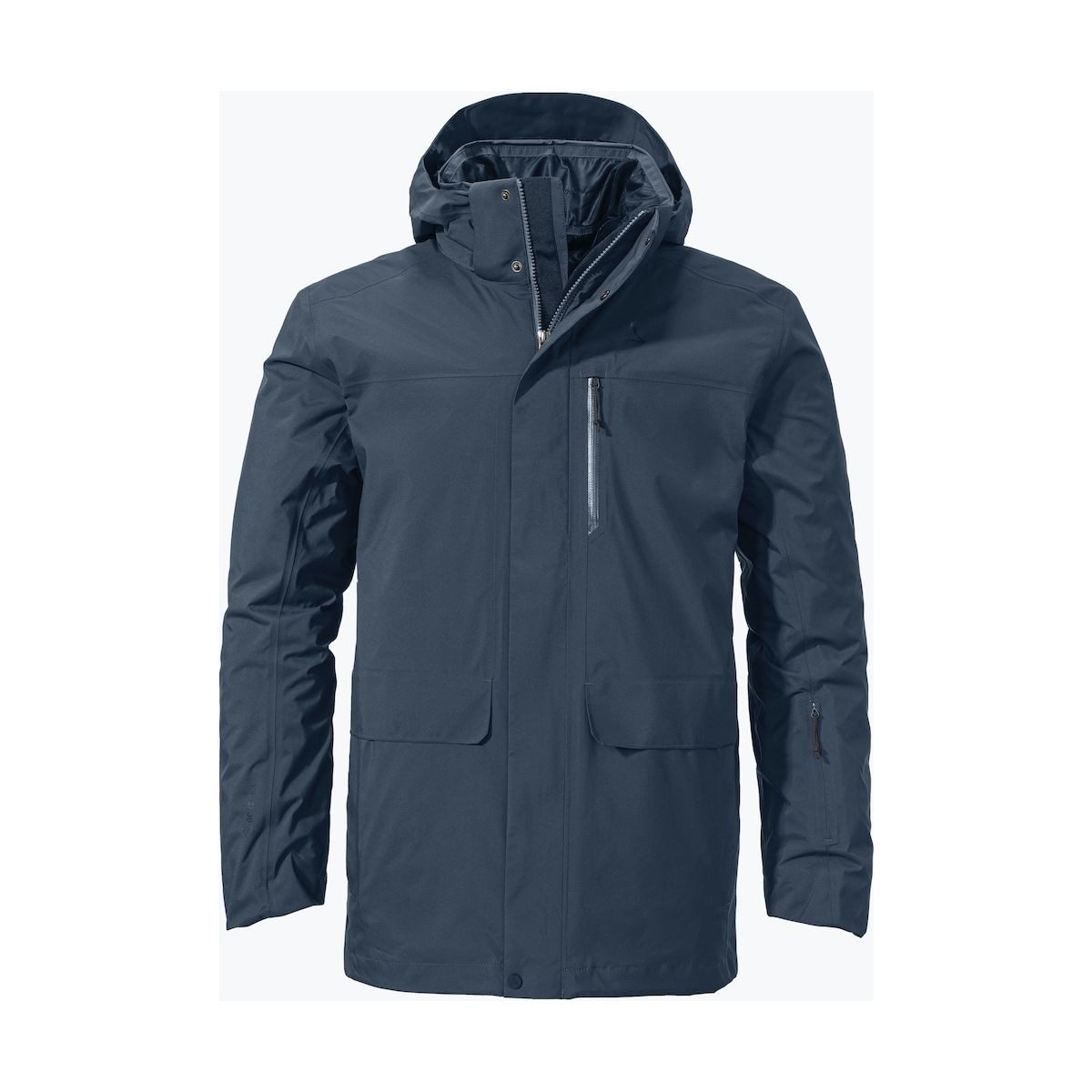 Schöffel 3-in-1-Funktionsjacke 3in1 Parka Barth Men Vielseitiger, wasserdichter und atmungsaktiver 3in1-Parka für Herren