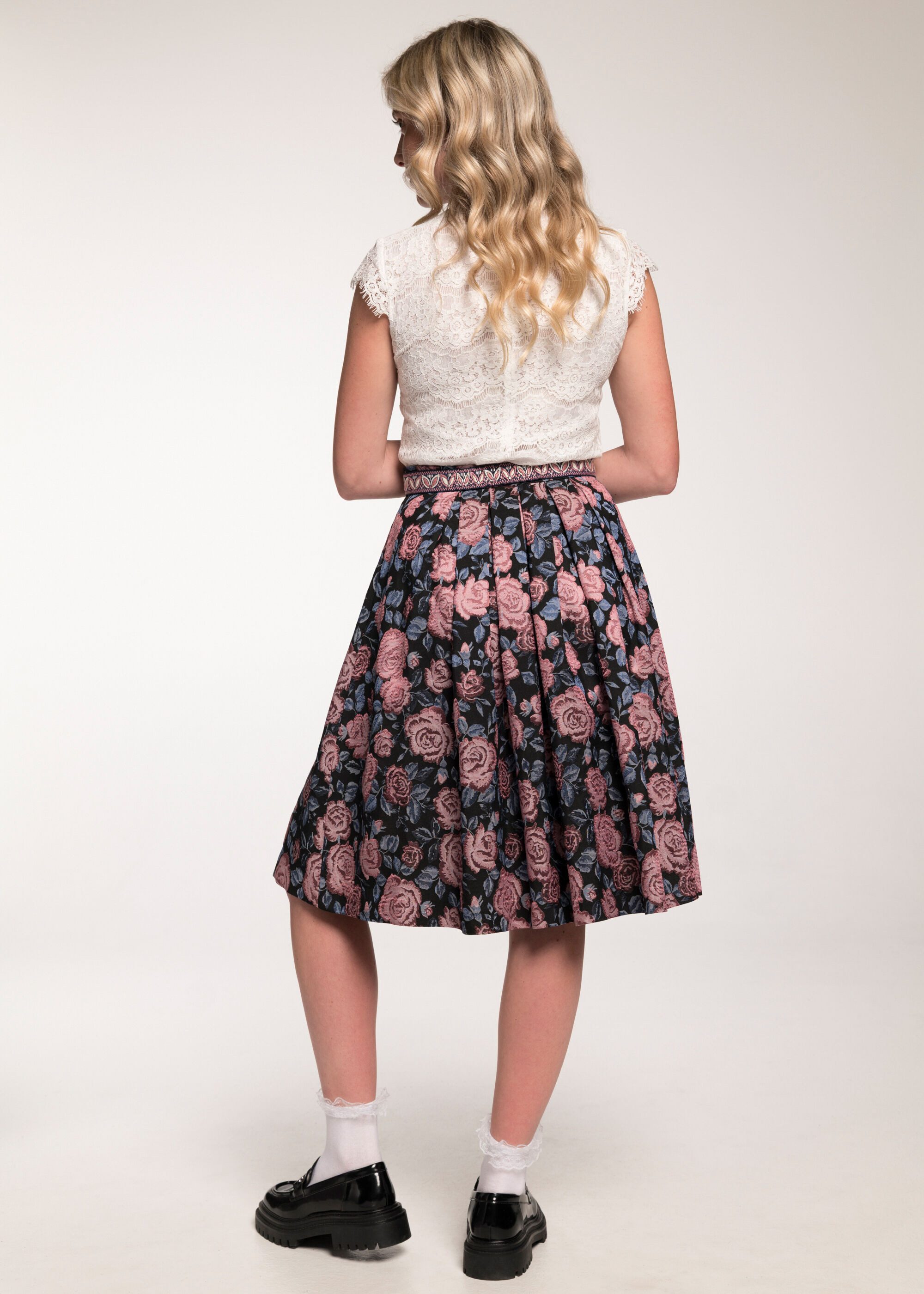 Spieth & Wensky Trachtenrock Gwyneth (1-tlg) mit edler Gürtelschließe