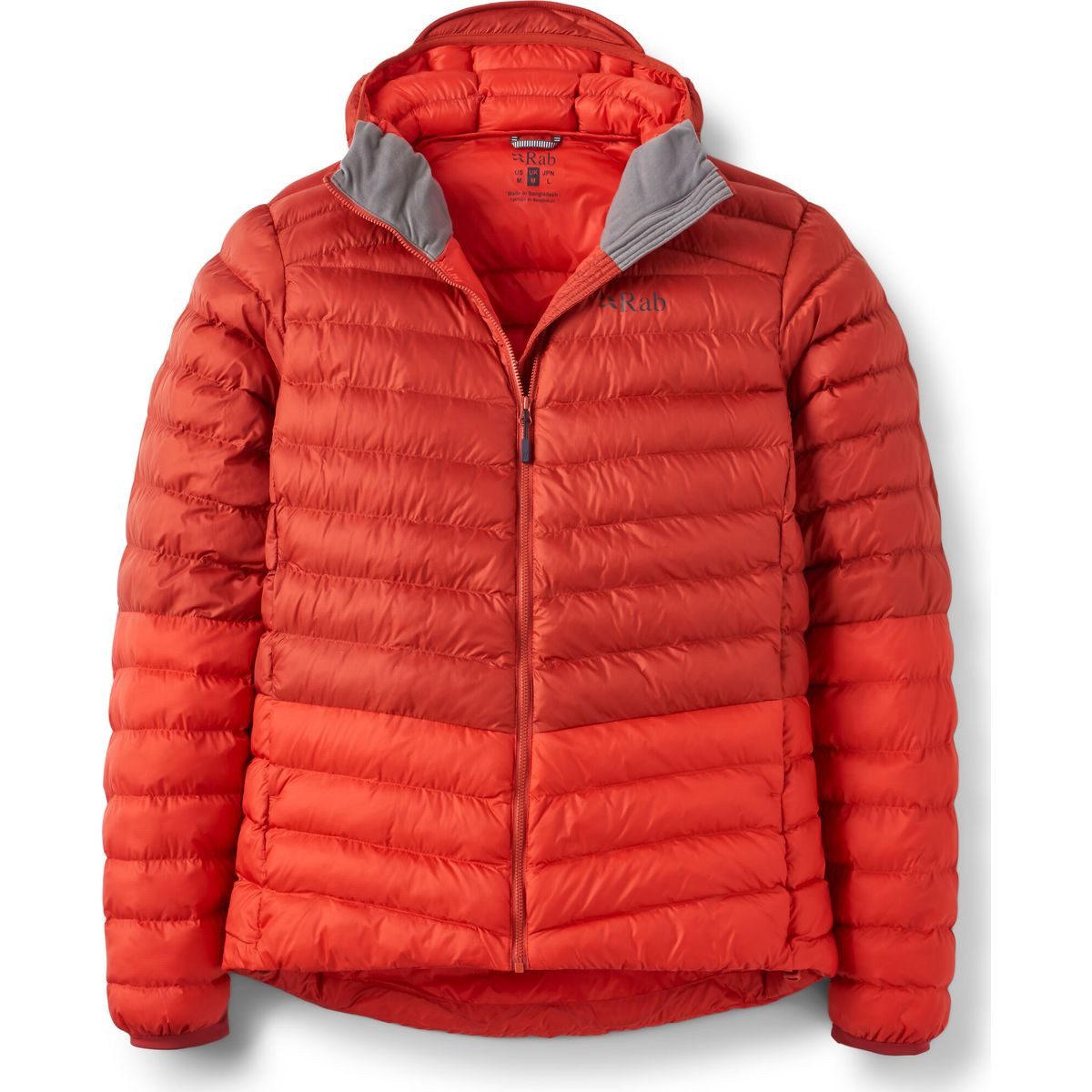 Rab Steppjacke Cirrus Alpine Jacket Herrenjacke mit synthetischer Isolierung, Kapuze, Taschen und