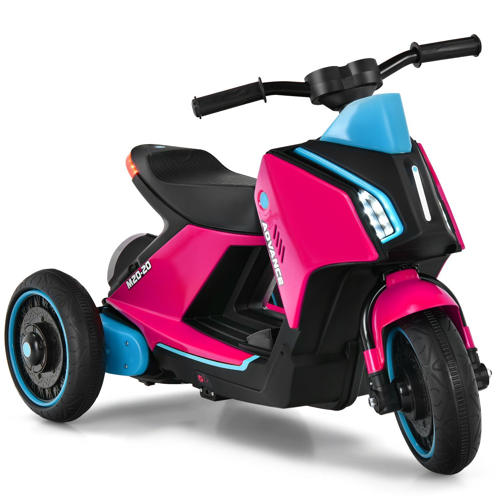 Produktbild von AIYAPLAY Elektro Kindermotorrad, 6V Kinder Elektro-Motorrad Mit Musik, LED-Scheinwerfer, 3-5 Km