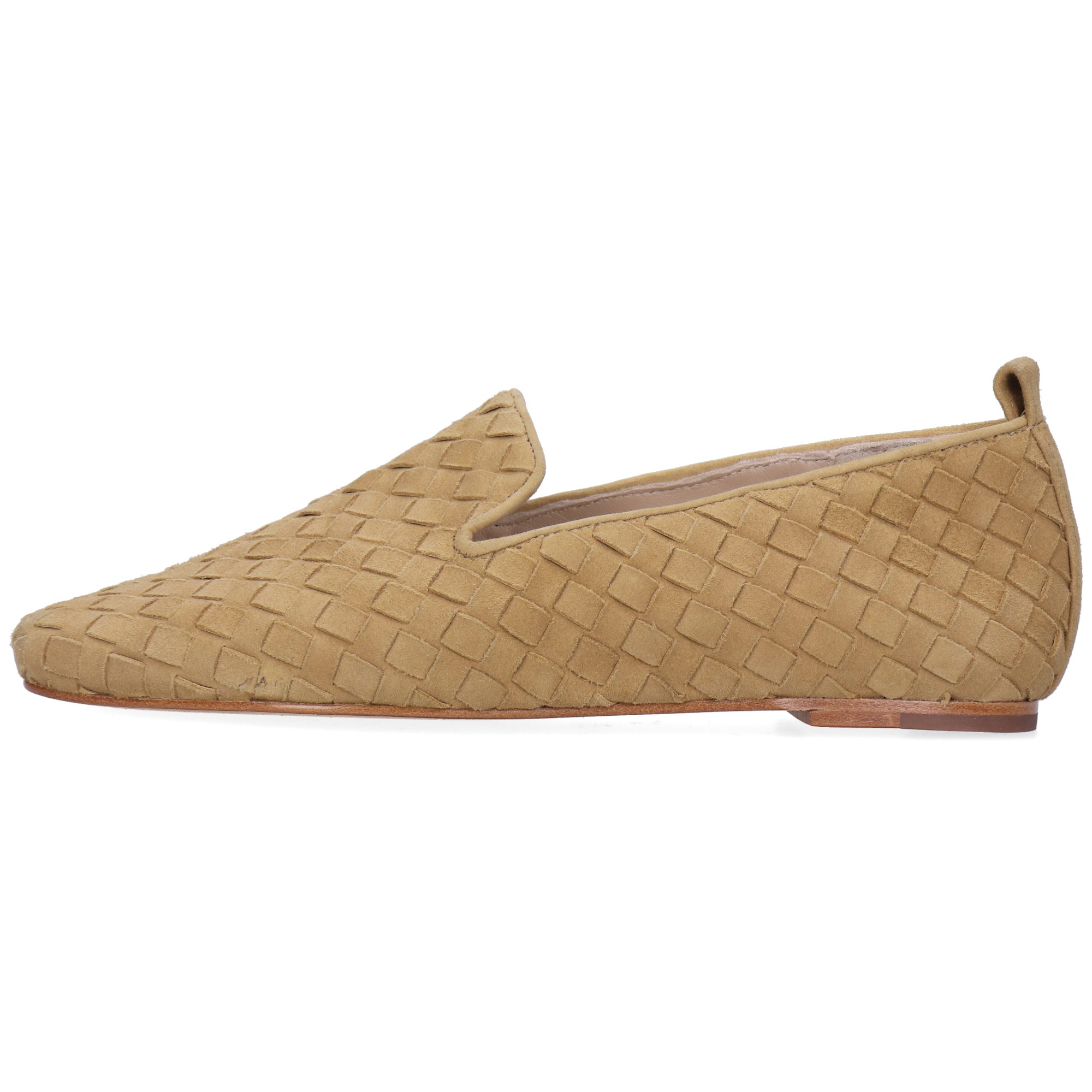 Melvin & Hamilton Bexley 8 Leder-Geflochtene Schuhe für Damen Loafer Flache Absätze, Echtes Leder