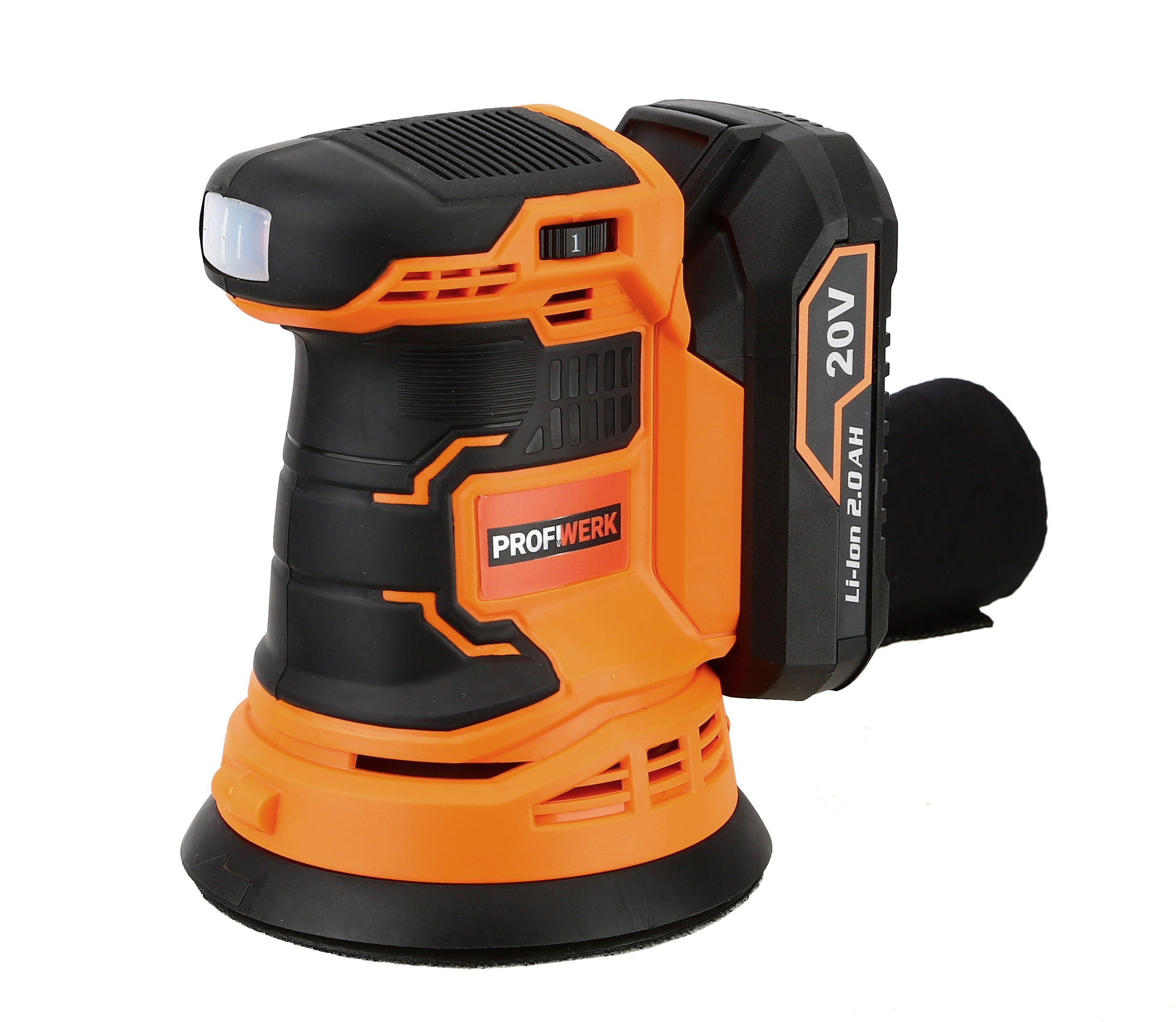 Profiwerk Akku-Exzenterschleifer PWES-01-Kit 20V, 125 mm, günstig online kaufen