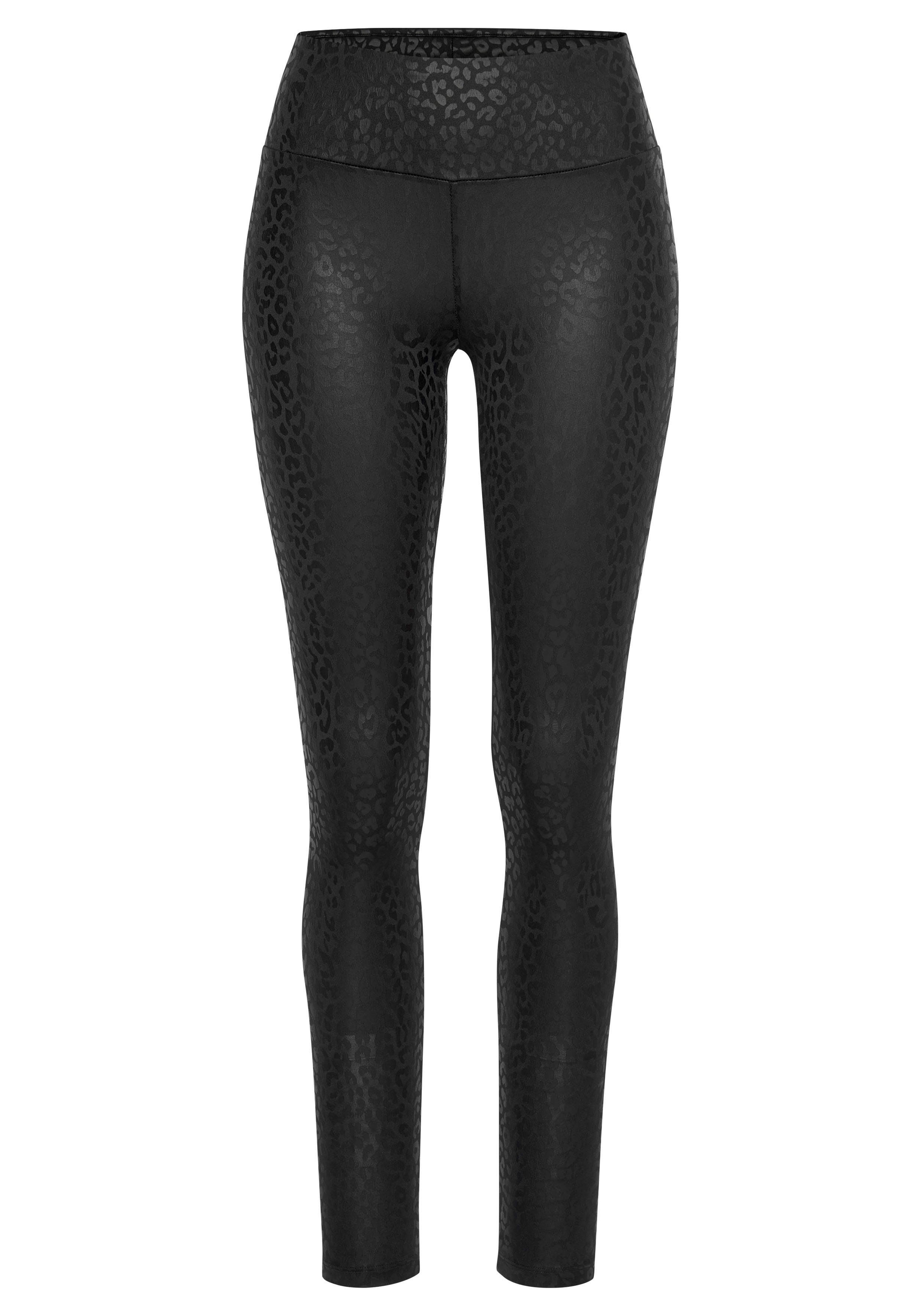 LASCANA mit Leggings Leo-Muster