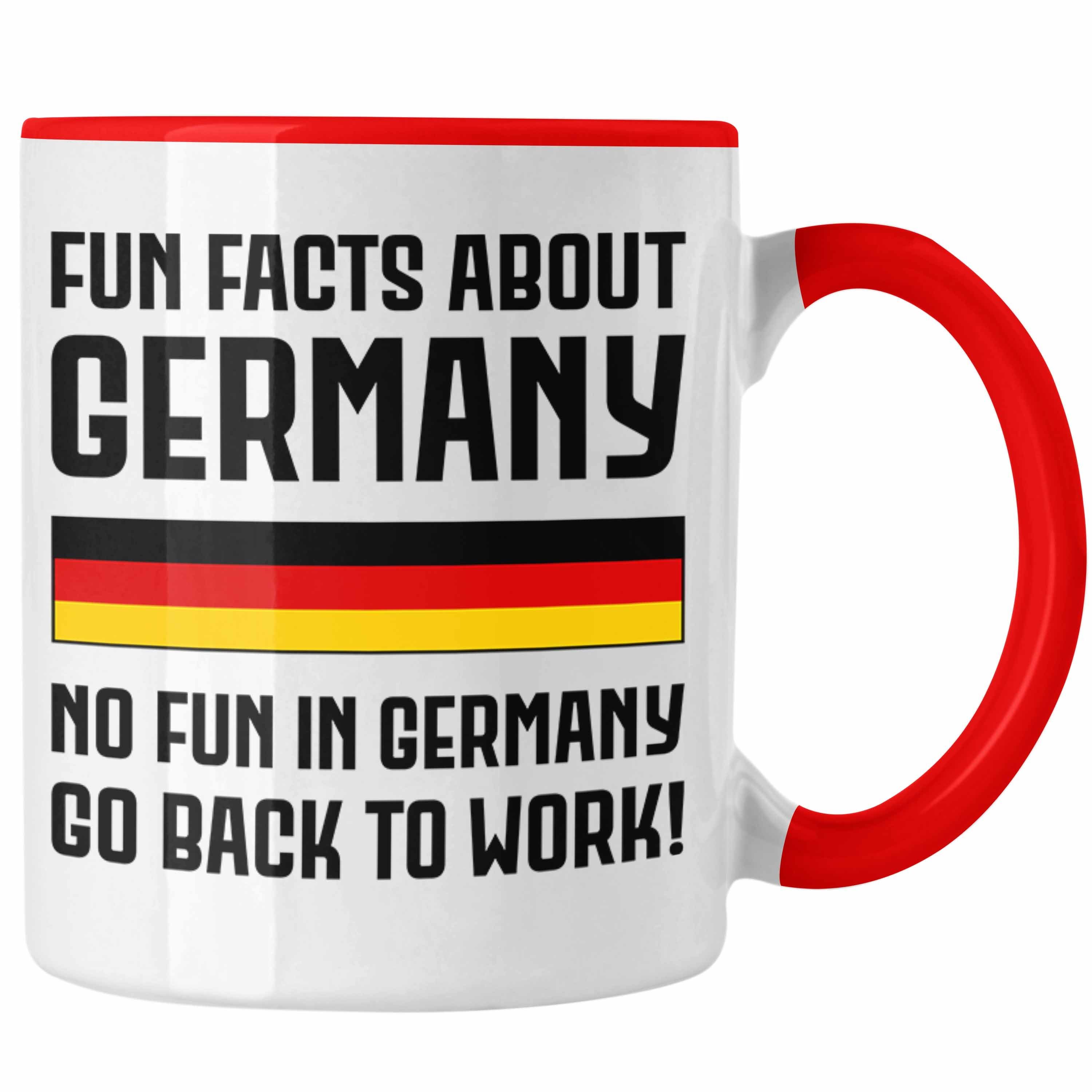 Kollege Lustiger Trendation Germany Kollegin Facts Geschenk - Fun Bürotasse Spruch Spruch About Tasse Trendation mit Tasse