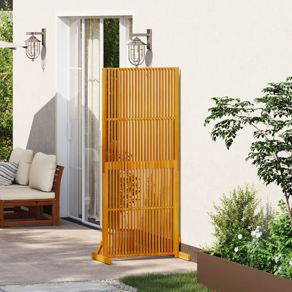 vidaXL Raumteiler Sichtschutz Innen/Außen 180,5 cm Massivholz, 1-tlg.