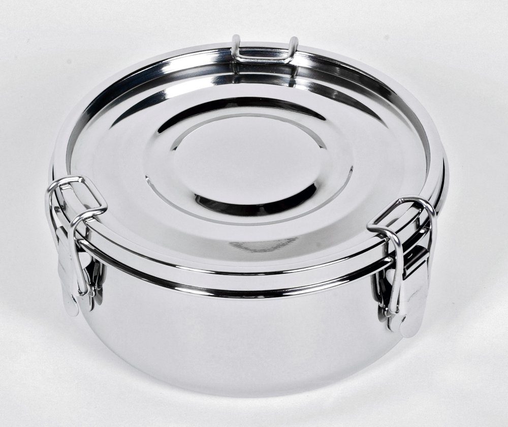 BasicNature Lunchbox BasicNature Edelstahl Food Container – Lunchbox Camping