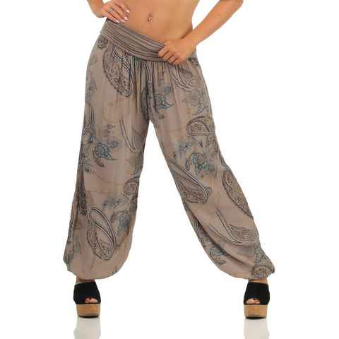 malito more than fashion Haremshose 7185 Pluderhose mit All-Over-Print