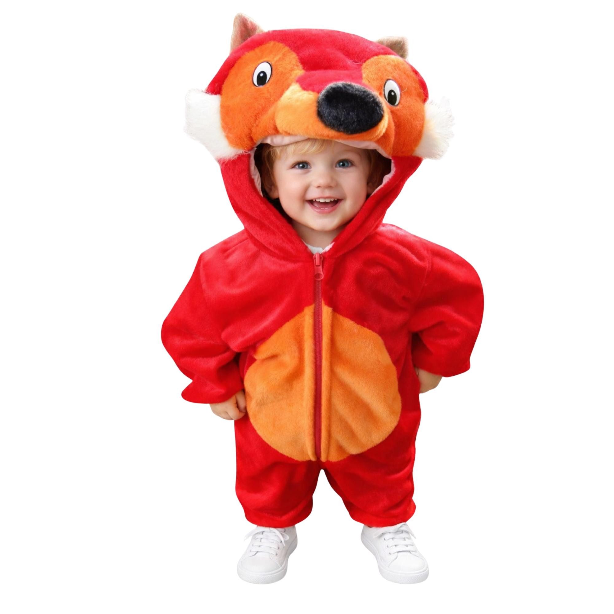 Ikumaal Kostüm Fuchs Kostüm F21 Kinder Gr. 80-86 Fasching Karneval Fastnacht