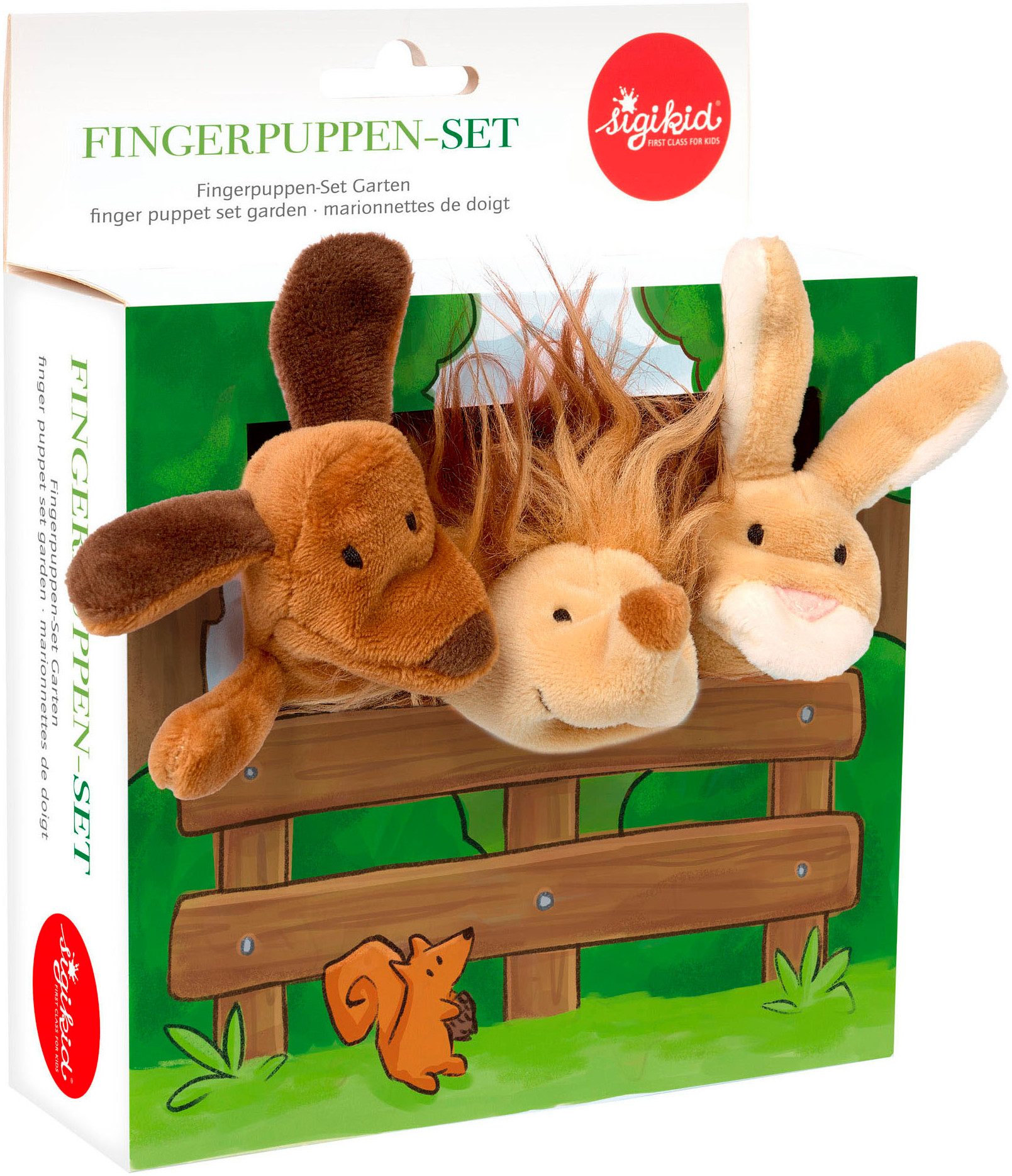 Sigikid Fingerpuppe Garten (Set)
