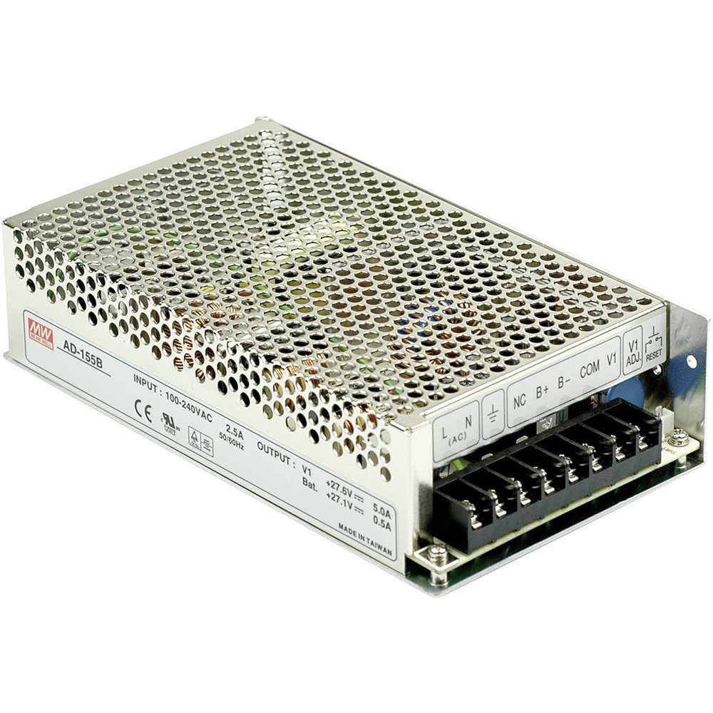 MW Mean Well AD-155B Schaltnetzteil 151 W AC/DC-Einbaunetzteil