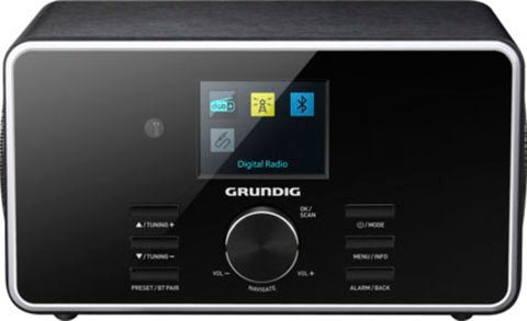 Grundig DTR 4500 Digitalradio (DAB) (Digitalradio (DAB), FM-Tuner mit RDS,  10 W), 1x AUX, Kopfhöreranschluss