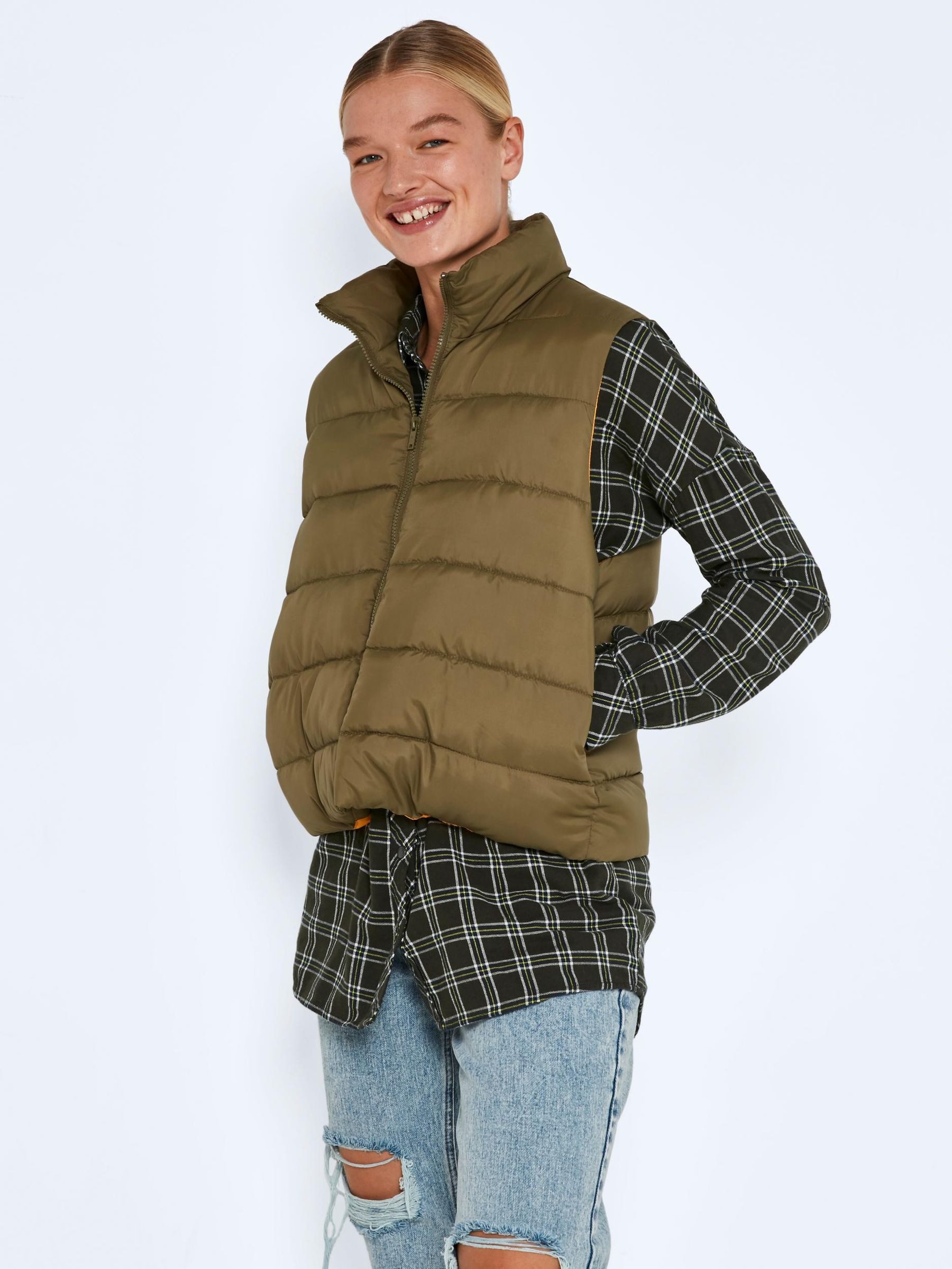 Noisy may Steppweste Wattierte Puffer Stepp NMMARCUS für Damen NMMARCUS VEST NOOS