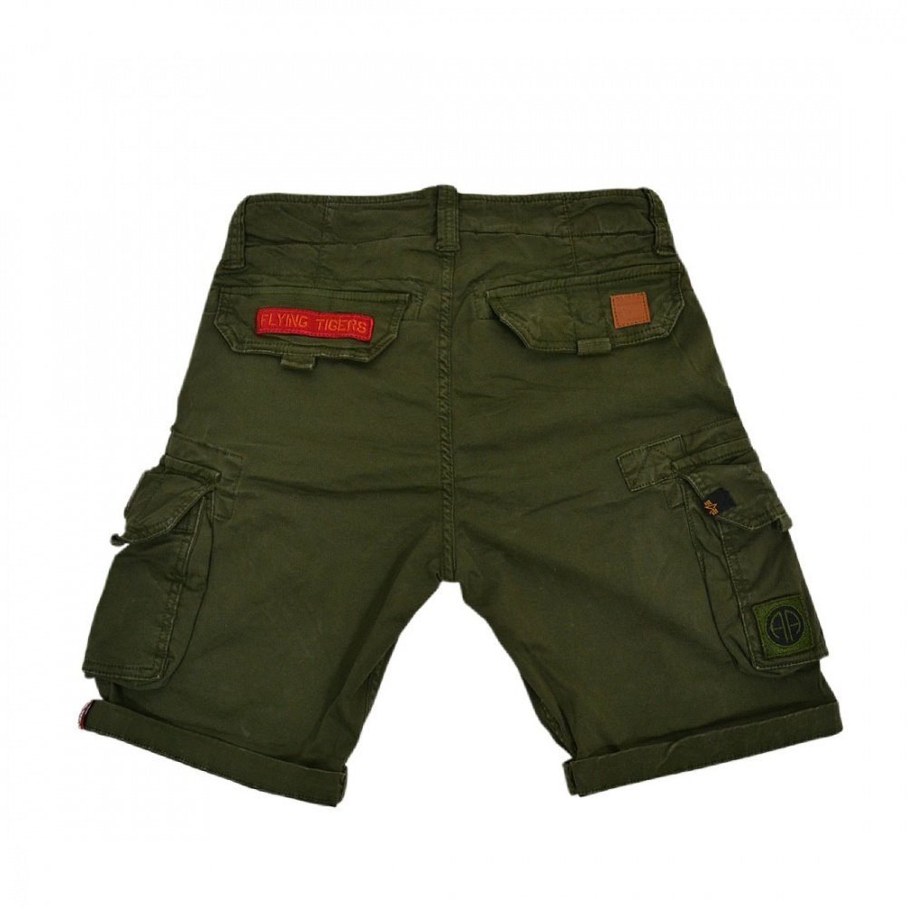 dark Industries olive Alpha Jeansshorts Industries Alpha