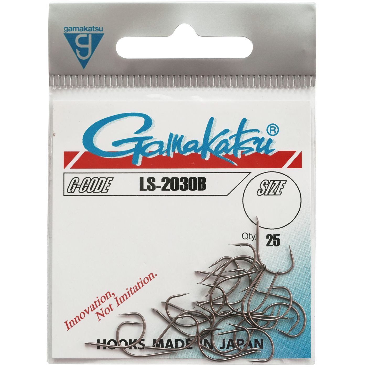 Stipphaken Gamakatsu LS-2030B Hooks Bronzefarben - 25 Einzelhaken