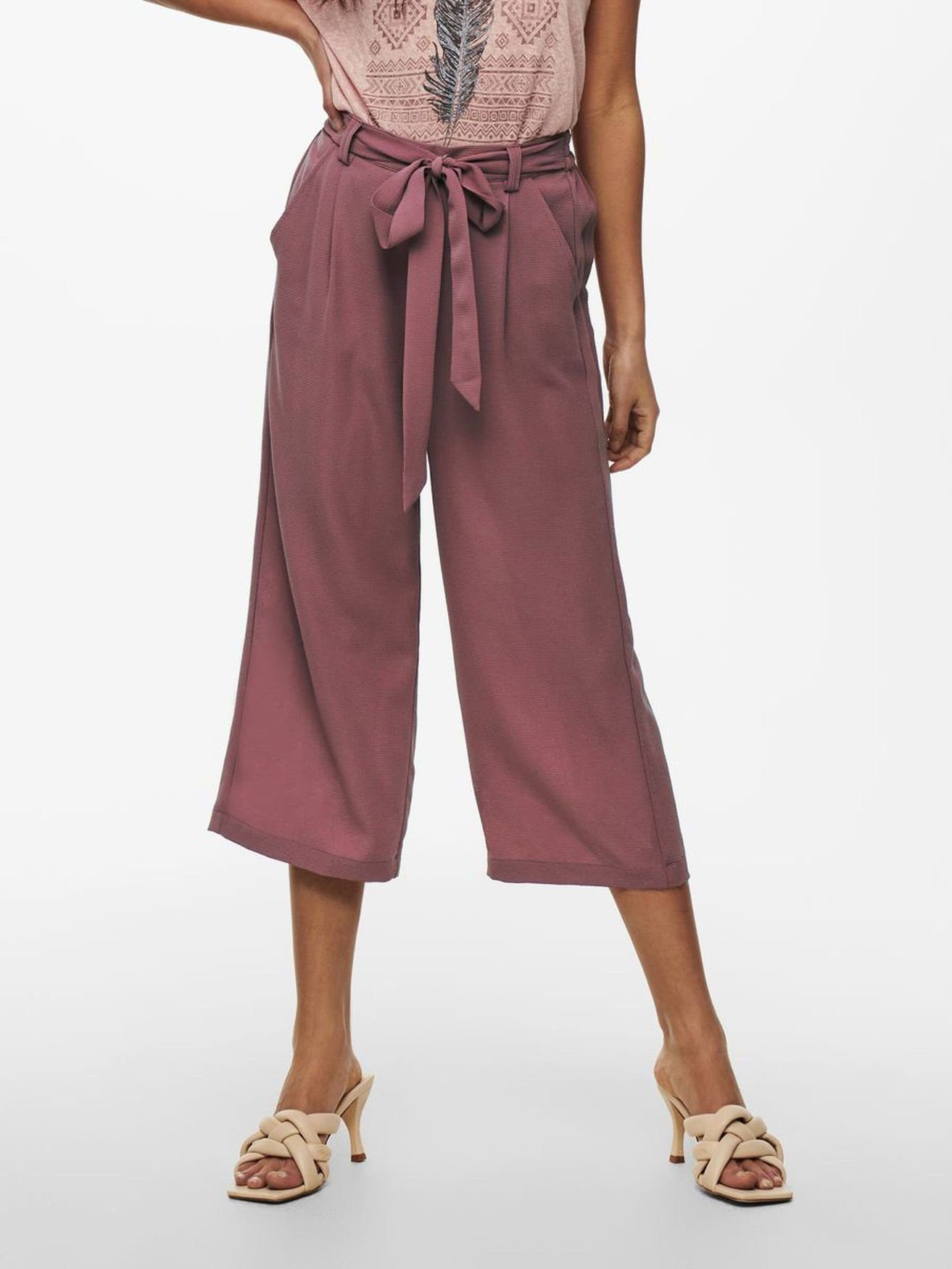 ONLY Stoffhose (1-tlg) ONLWINNER PALAZZO CULOTTE günstig online kaufen