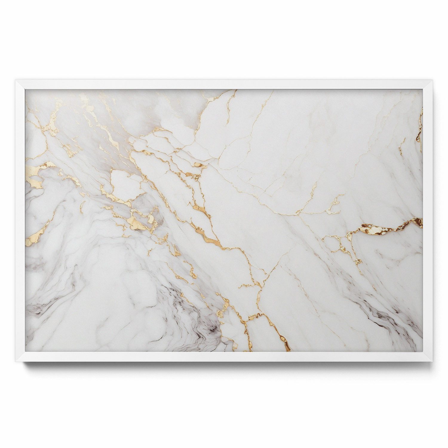 Tulup Magnettafel Weiß mit weißem Rahmen, zur Wandbefestigung, Magnettafel günstig online kaufen