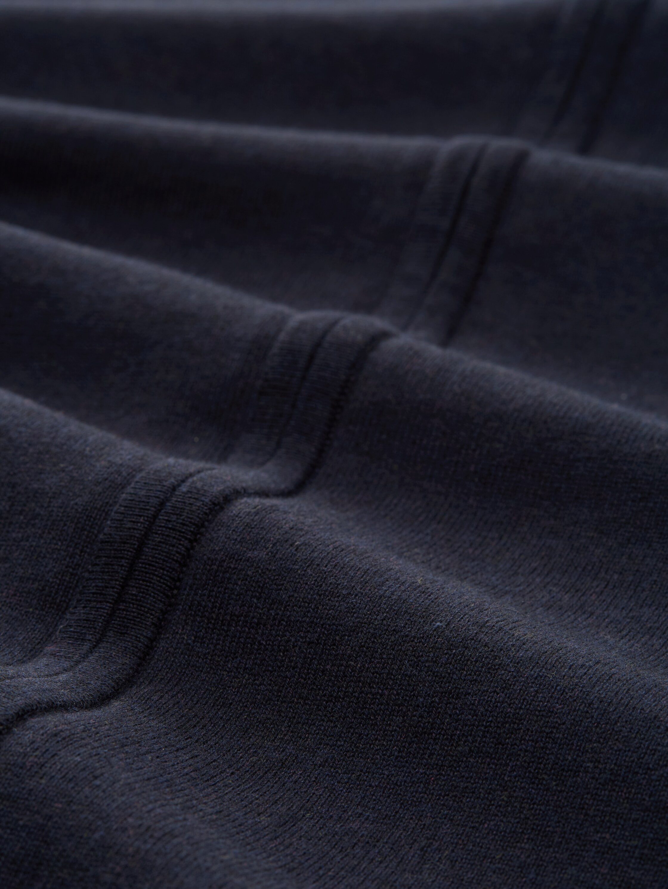 TOM TAILOR Strickjacke mit Logo Stickerei