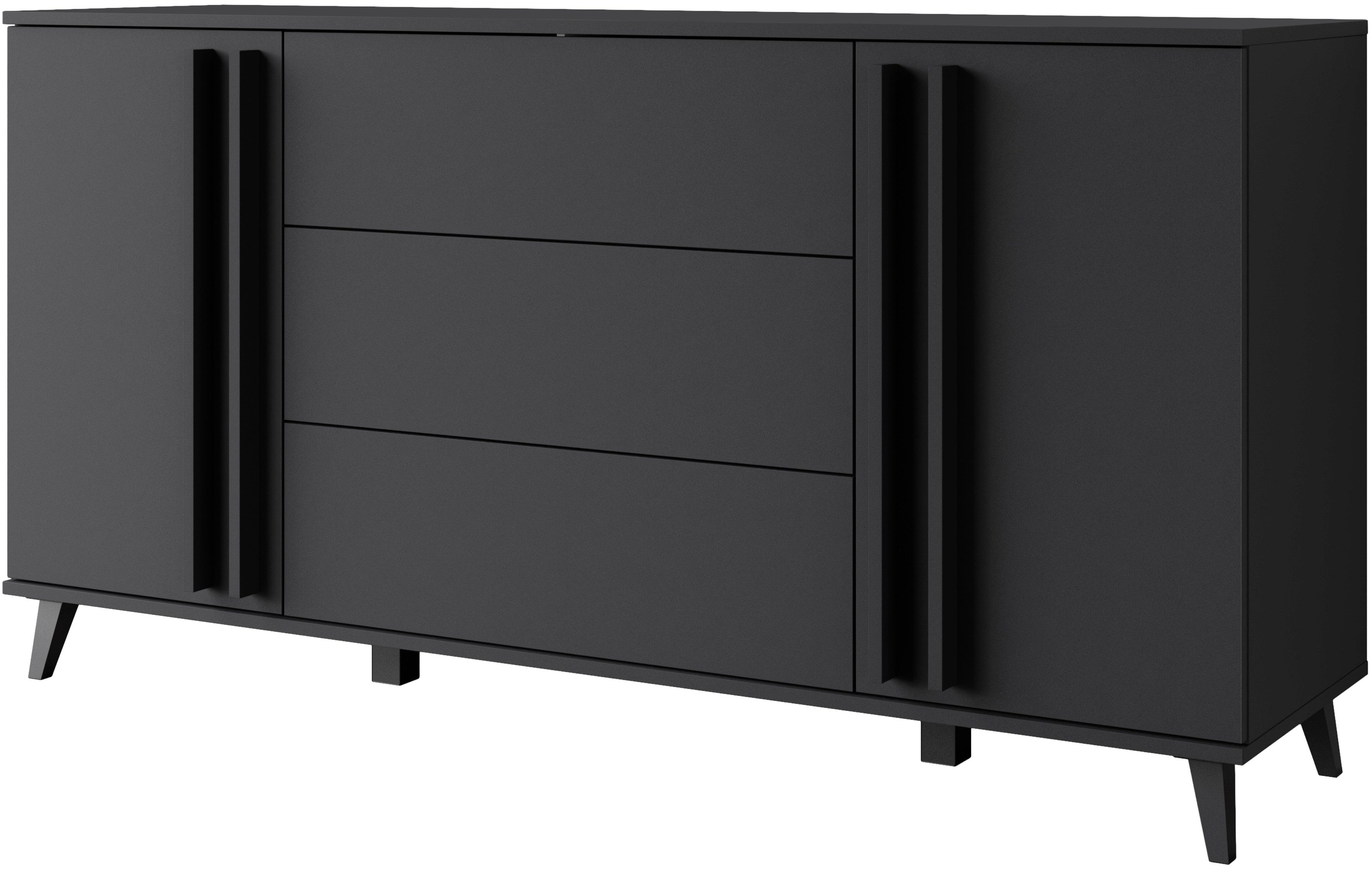 INOSIGN Sideboard "Helsinki, Kommode mit 2 Türen und 3 Schubladen, Breite 1 günstig online kaufen
