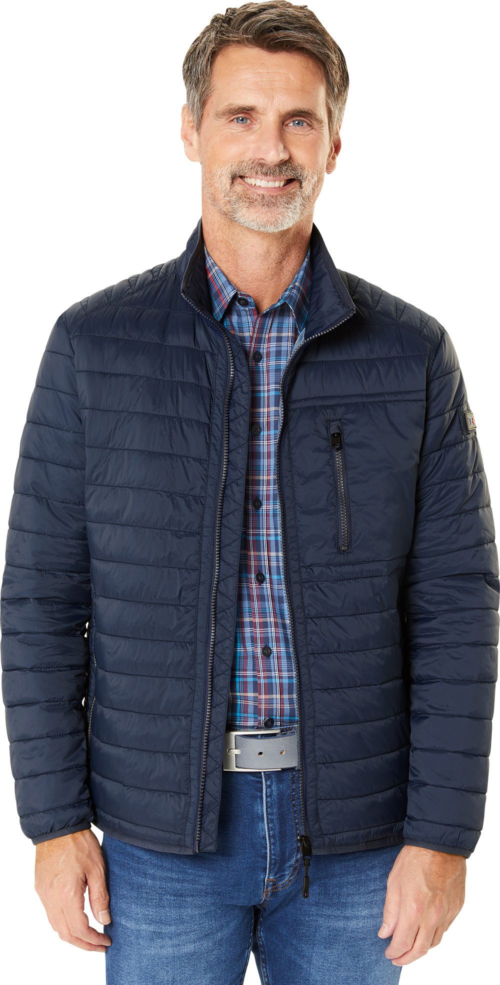 Tom Ramsey Steppjacke Leicht, thermoisolierend mit elastischen Bündchen an Ärmeln und Saum