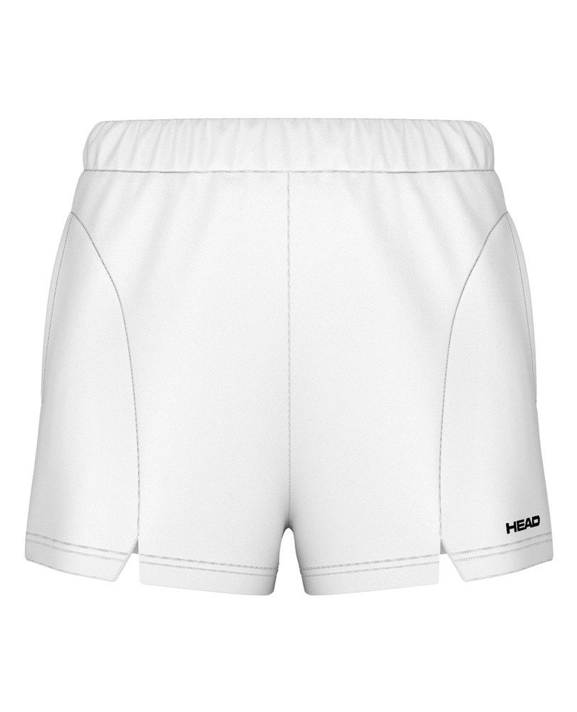 Sporthose Tennishose Dynamic (4-Wege-Stretch) kurz weiss Damen