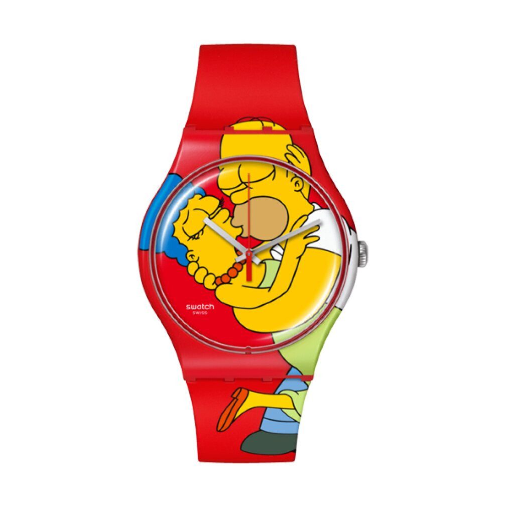 Swatch Luxusuhr Süße Umarmung SO29Z120