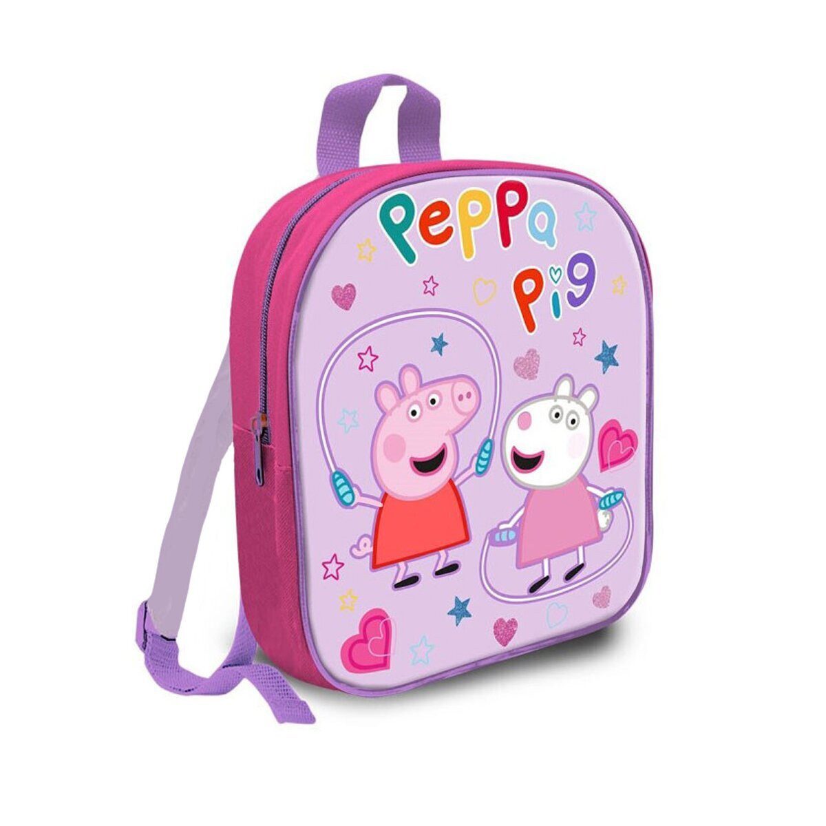 Peppa Pig Kinderrucksack Peppa Wutz Rucksack 29 cm Kindertasche Skipping Rope (1-tlg)