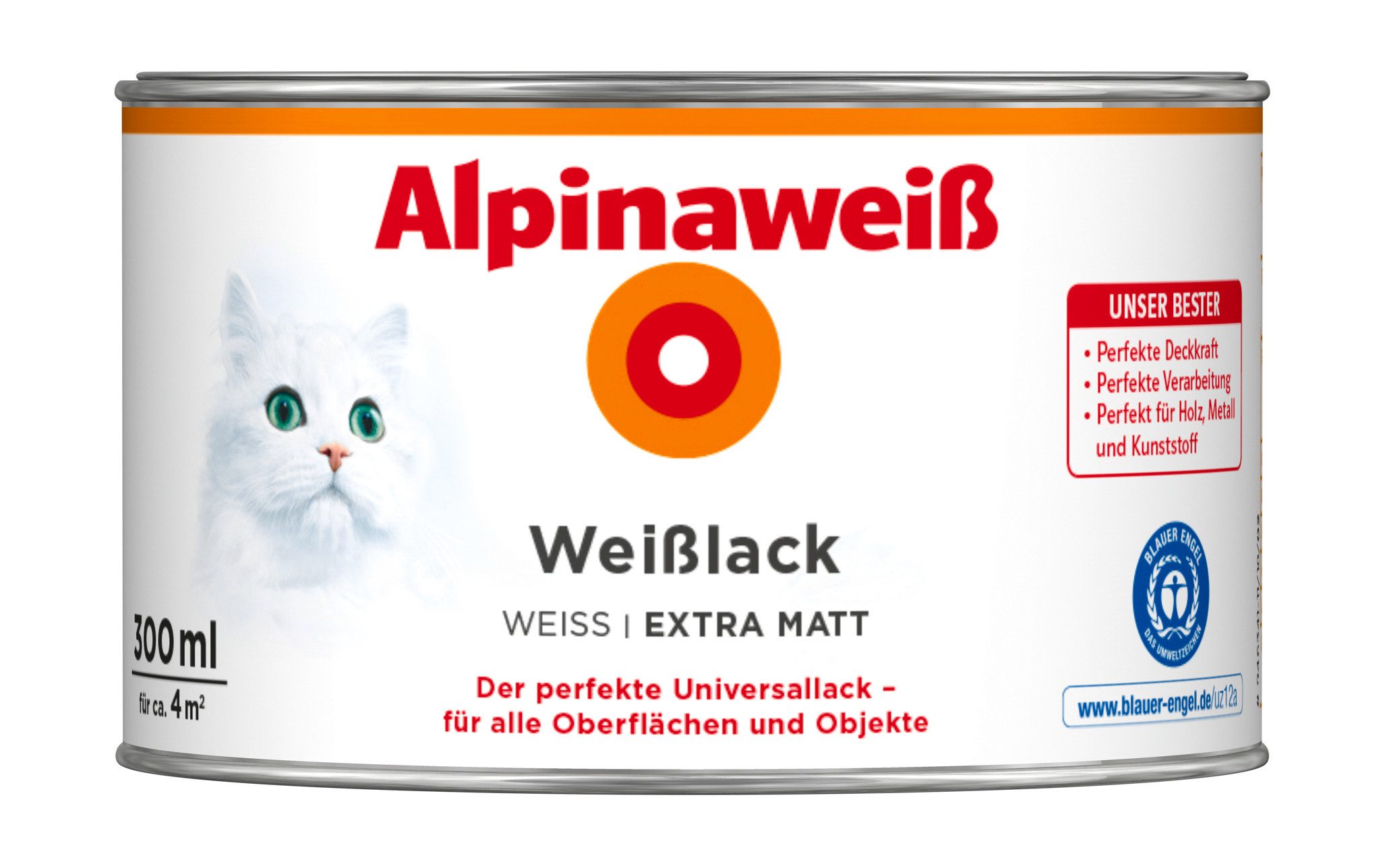 Weißlack Alpinaweiß Weißlack