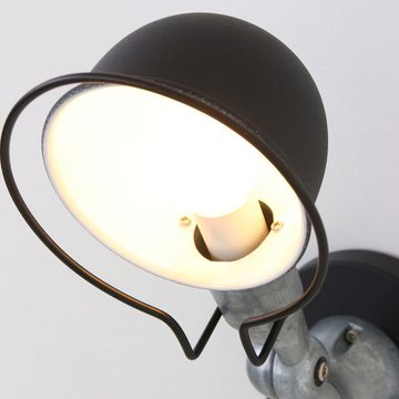 Steinhauer LIGHTING Wandleuchte, Leuchtmittel nicht inklusive, Wand Strahler Leuchte Wohn Ess Zimmer Beleuchtung Industrie Stil