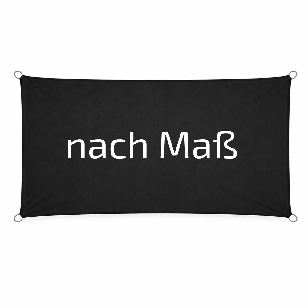 UNICOVR Sonnensegel in individueller Größe, Segeltuch mit Ösen – frei gestaltbar, (hier als 100x100 cm Beispiel), wasserdicht & UV-beständig – Das Original von Granori