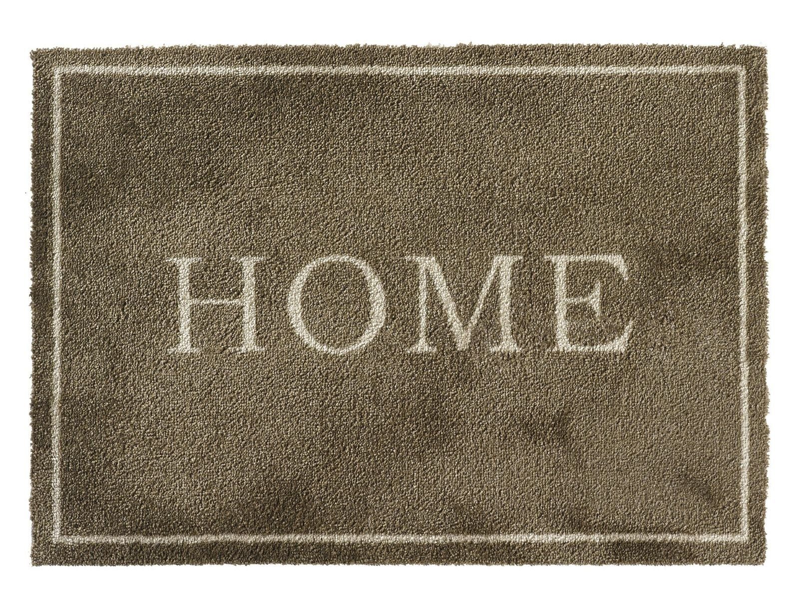 Fußmatte MD Entree Soft&Deco Eingangsmatte - Teppichmatte - Küchenteppich, MD Entree, rechteckig, Höhe: 8 mm, bei 30° waschbar, anti-rutsch, 50 x 70 cm, Home, beige