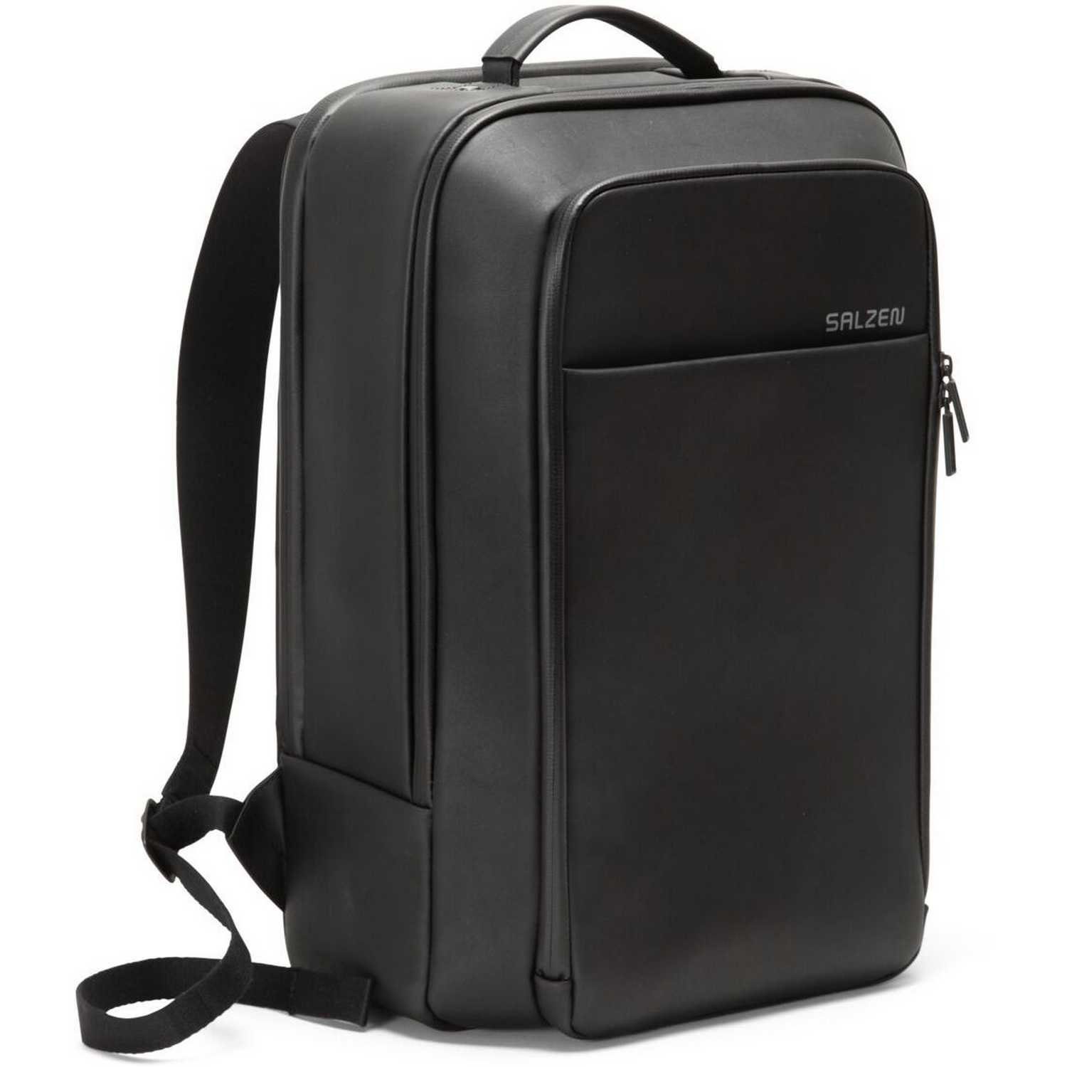 Salzen Freizeitrucksack Rucksack Originator Leather Total Black