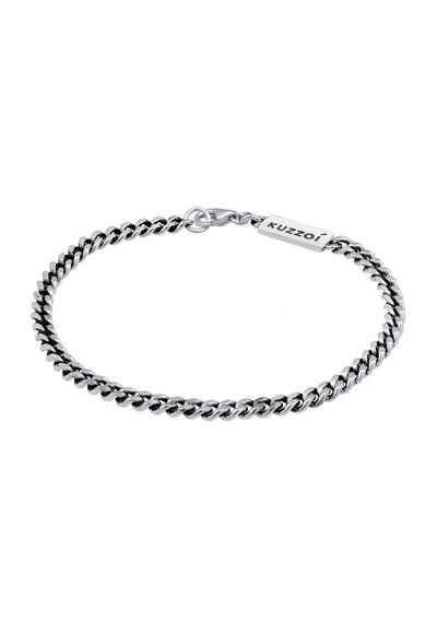 Kuzzoi Silberarmband Herren Panzer Massiv 925 Silber