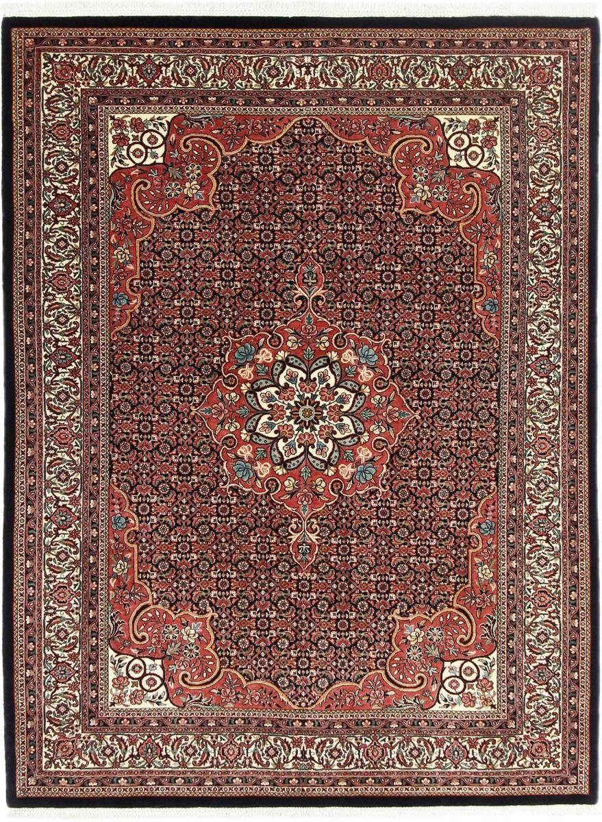 Orientteppich Bidjar 156x205 Handgeknüpfter Orientteppich mm Nain / Perserteppich, Höhe: Trading, 15 rechteckig