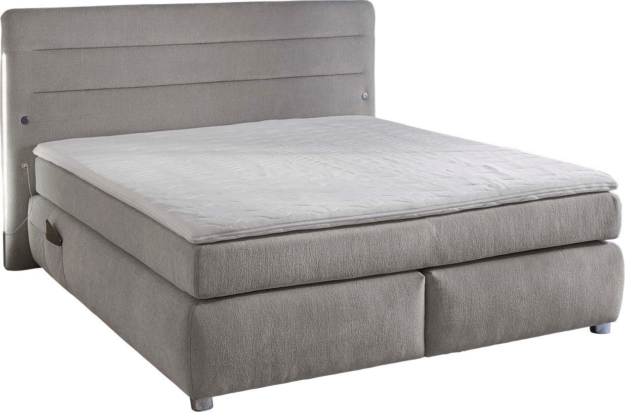 Jockenhöfer Gruppe Boxspringbett Livia, inklusive LED-Beleuchtung, günstig online kaufen