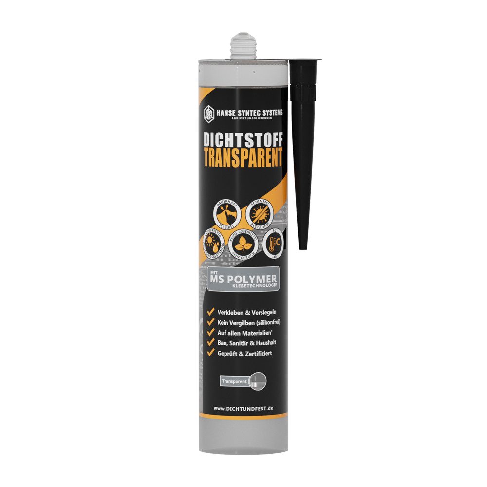 Hanse Syntec Systems Dichtstoff TRANSPARENT 290ml, günstig online kaufen