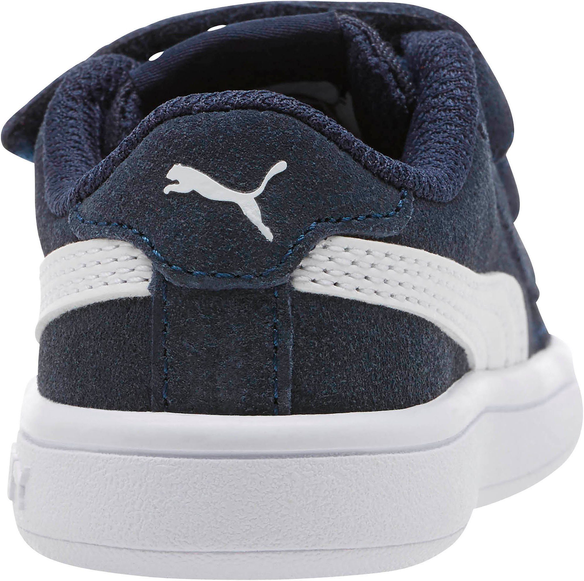 PUMA PUMA SMASH V2 SD INF Sneaker mit dunkelblau V Klettverschluss