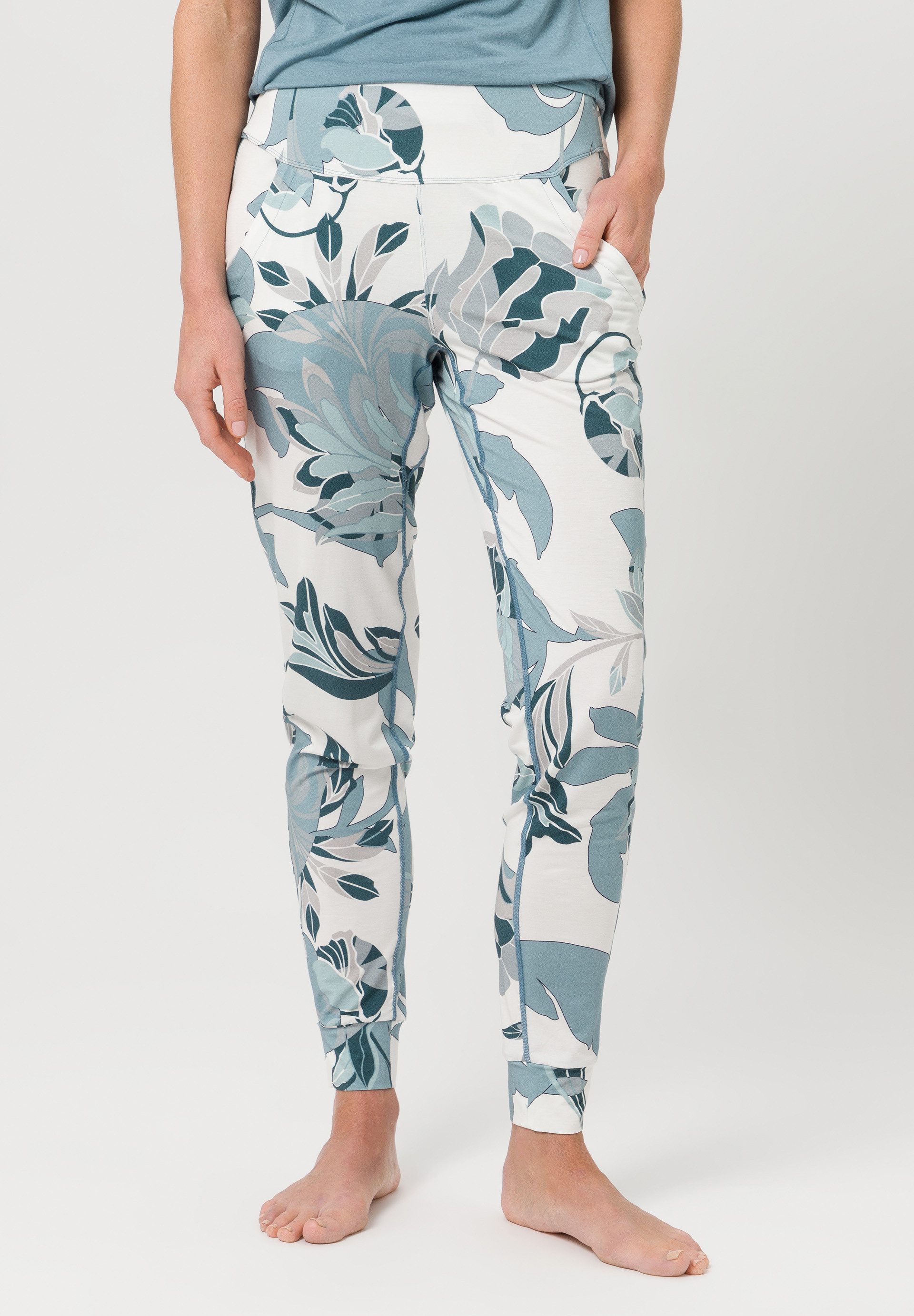 TUZZI Pyjamahose mit schmalem Bein aus hautsympatischem Jersey
