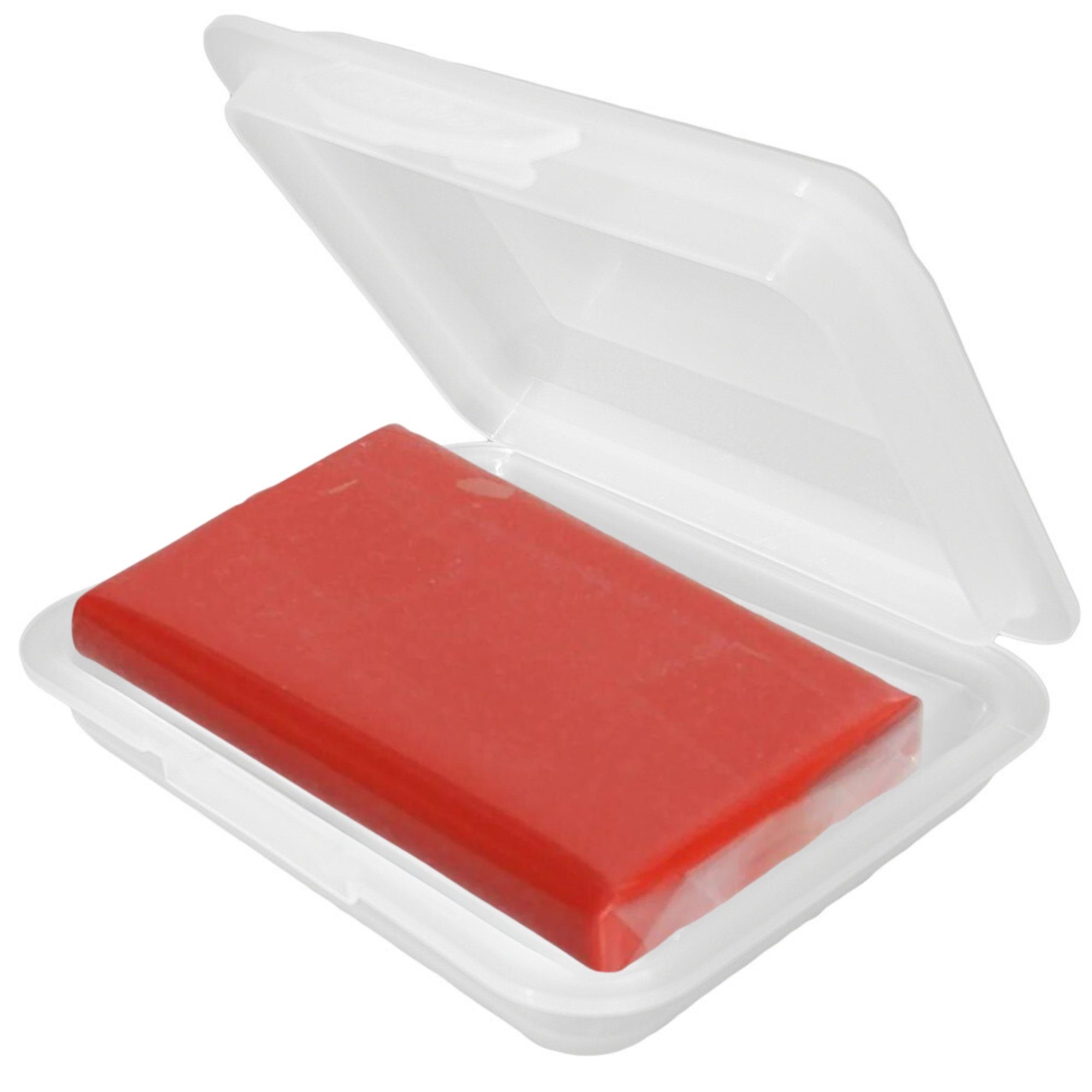 Radami Knete Reinigungsknete rot stark 100 g mit Box, Lackknete für Auto