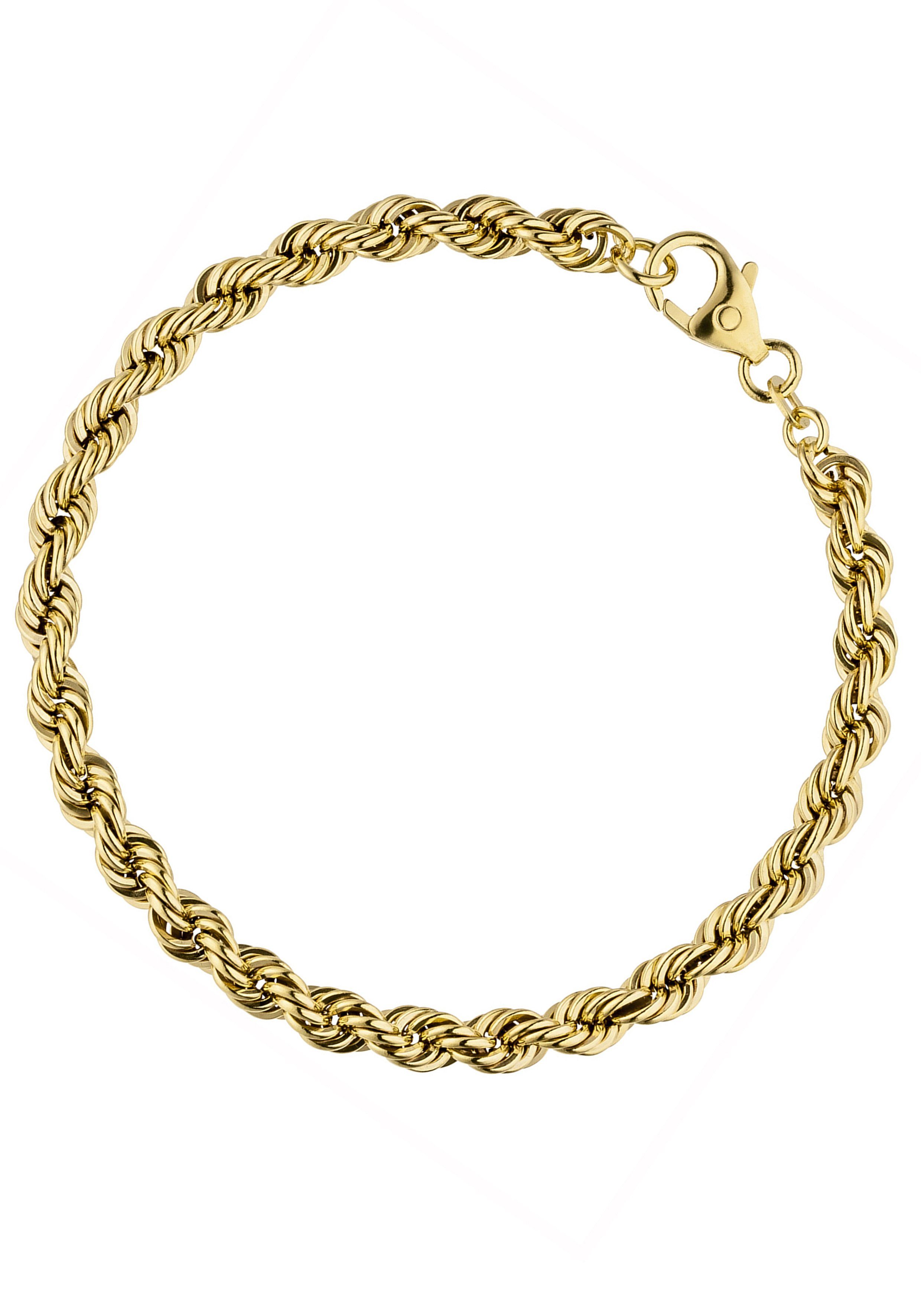 JOBO Goldarmband »Kordel-Armband«, 585 Gold 21 cm