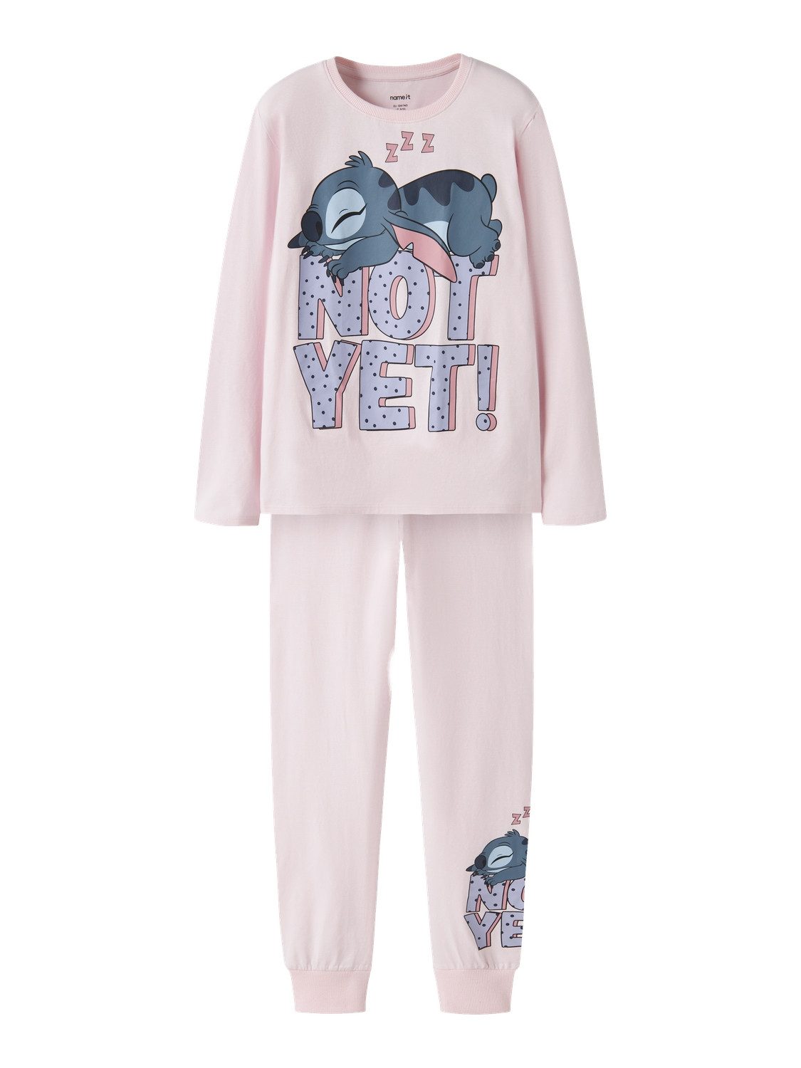 Name It Schlafanzug Nkfanda Stitch Ls Nightset Wdi