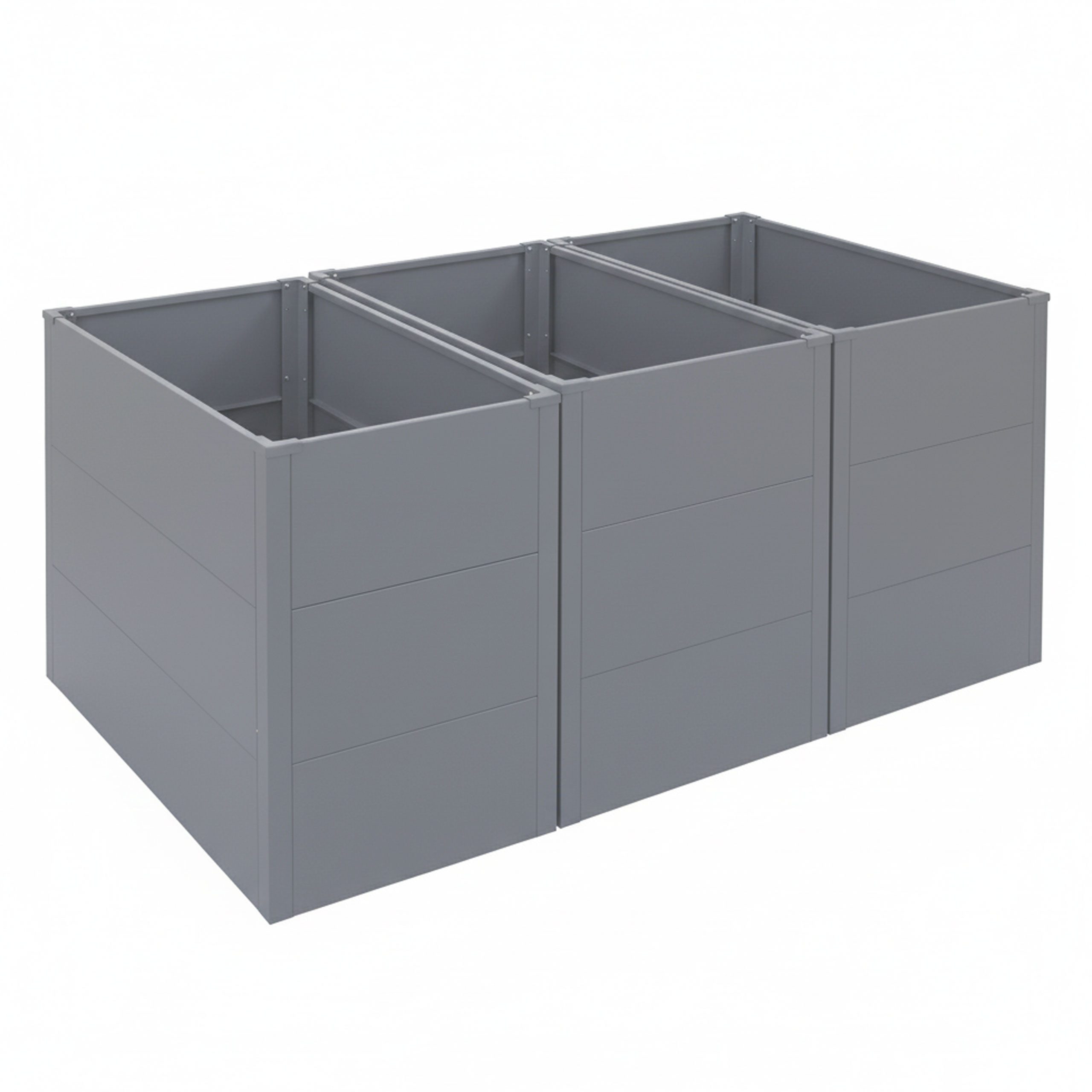 MCW Hochbeet MCW-P64-3E (Set, 3er-Set), Kratzfest und pflegeleicht